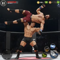 Bodybuilder Ring Fighting Club